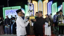 Kecamatan Teluk Nibung kembali mempertahankan predikat sebagai juara umum pada Musabaqah Tilawatil Qur'an (MTQ) ke-58 tingkat Kota Tanjungbalai. (Dok-Foto) 