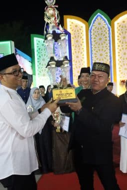 Kecamatan Teluk Nibung Raih Juara Umum MTQ Ke-58 Tingkat Kota Tanjungbalai 