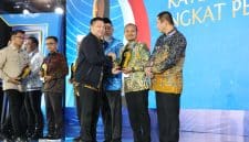 Kota Tanjungbalai berhasil meraih Juara 2 terbaik, kategori Pemerintah Daerah yang berhasil dalam penurunan tingkat pengangguran. (Dok-Foto) 