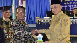 Sebanyak 40 Wisudawan Sekolah Tinggi Perikanan dan Kelautan (STPK) Matauli Pandan, Angkatan IV Tahun 2026 mengikuti acara Wisuda pada Selasa 28 April 2026(Dok-Poto)