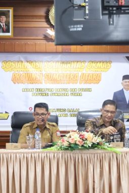 Solidaritas Ormas Propinsi Sumatera Utara Badan Kesbangpol Laksanakan Sosialisasi di Kota Tanjungbalai 