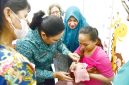 Pemasangan KB Gratis dan Imunisasi ini merupakan kerja sama antara IBI Tapteng dengan Dinas PP dan KB Tapteng dan Dinas Kesehatan Tapteng (Dok -Poto)