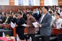 Bupati Tapanuli Tengah (Tapteng) Masinton Pasaribu, SH, MH menghadiri perayaan Paskah Raya yang dilaksanakan oleh DPC GAMKI Tapteng bersama DPC GAMKI Sibolga dan Naposobulung HKBP Distrik IX Sibolga (Dok-Poto)
