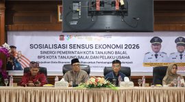 Sinergitas dan Kolaborasi Pemko Tanjungbalai Bersama BPS Serta Pelaku Usaha Sukseskan Sensus Ekonomi 2026, Data Akurat Kunci Kebijakan Tepat Sasaran. (Dok-Foto)
