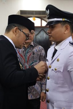 Wakil Wali Kota Muhhammad Fadly Abdina Lantik 54 Pejabat Administrator dan Pengawas di Lingkungan Pemko Tanjungbalai