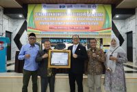 Berhasil Revitalisasi Bahasa Melayu Dialek Daerah, Pemko Tanjungbalai Raih Piagam Penghargaan Dari BBPSU. (Dok-Foto)