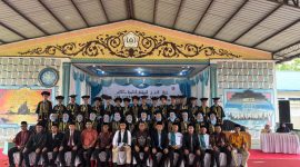 Wakil Wali Kota Tanjungbalai Apresiasi Peran Pesantren Dalam Mencetak Generasi Berakhlak Mulia Pada Acara Wisuda Santri/Santriwati Pesantren Modern Nurul Hakim. (Dok-Foto) 
