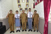 Wakil Bupati Tapanuli Tengah (Tapteng), Mahmud Efendi, pada Senin 11 Mei 2026 menerima audiensi dua orang putra-putri terbaik(Dok-Poto)