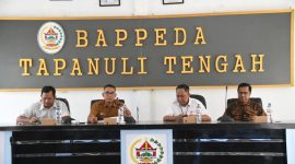 Pemerintah Kabupaten (Pemkab) Tapanuli Tengah (Tapteng) melalui Badan Perencanaan Pembangunan Daerah (Bappeda) (Dok-Poto)