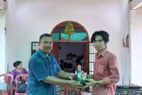 Acara kegiatan cerdas cermat hari kenaikan Tuhan yesus kristus di gereja GPdi asa mera dan kemantan.(Dok-Foto)