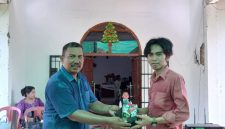 Acara kegiatan cerdas cermat hari kenaikan Tuhan yesus kristus di gereja GPdi asa mera dan kemantan.(Dok-Foto)