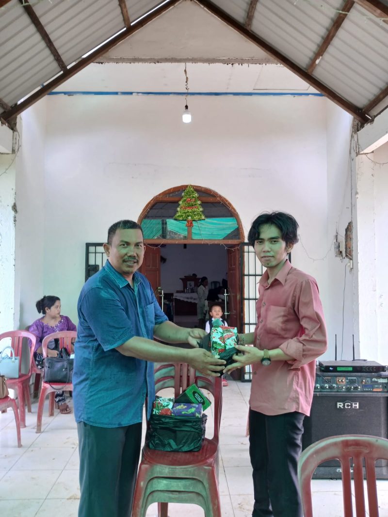 Acara kegiatan cerdas cermat hari kenaikan Tuhan yesus kristus di gereja GPdi asa mera dan kemantan.(Dok-Foto)