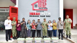 Bupati Tapanuli Tengah, Masinton Pasaribu, SH, MH, menghadiri acara peresmian operasionalisasi 1.061 Koperasi Desa/Kelurahan Merah Putih (Dok-Poto)