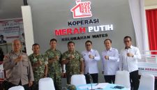 Pangdam IV/Diponegoro Mayjen TNI Achiruddin, S.E., M.Han., menghadiri acara peresmian serentak Koperasi Desa Kelurahan Merah Putih (KDKMP) secara daring, ( Dok-Foto ).