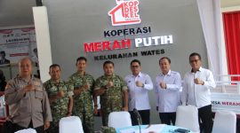 Pangdam IV/Diponegoro Mayjen TNI Achiruddin, S.E., M.Han., menghadiri acara peresmian serentak Koperasi Desa Kelurahan Merah Putih (KDKMP) secara daring, ( Dok-Foto ).