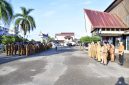 Apel Pagi Gabungan bagi Aparatur Sipil Negara (ASN) Jabatan Pimpinan Tinggi Pratama (Eselon II) dan Jabatan Administrator (Eselon III) (Dok-Poto)