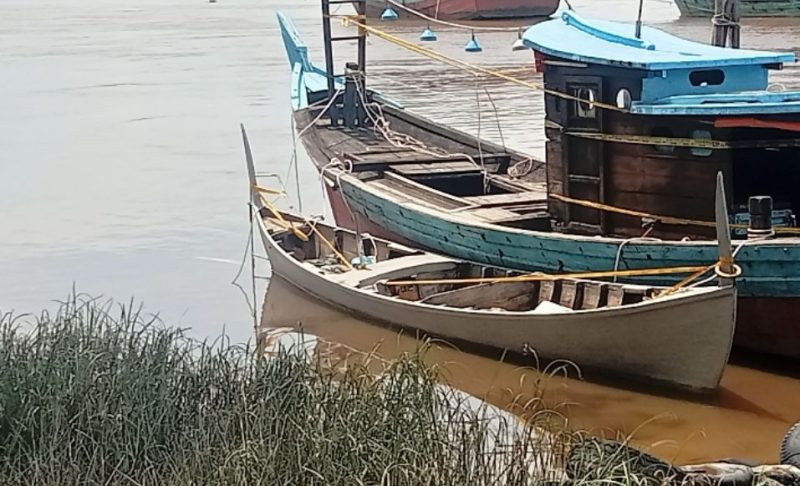 BC Teluk Nibung Akui Penangkapan Dua Karung Diduga Narkoba Oleh Petugas Polda Sumut Dari Sampan Kaluk di Kota Tanjungbalai. (Dok-Foto)