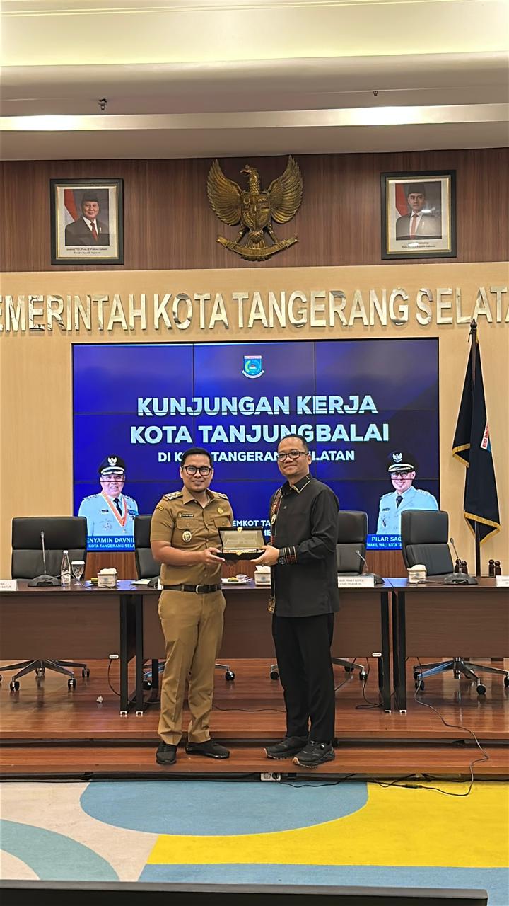TP2DD Terbaik Wilayah Jawa-Bali, Pemko Tanjungbalai Bangun Kerjasama Komparatif Bersama Pemko Tangsel Perkuat Strategi Peningkatan PAD Berbasis Digitalisasi. (Dok-Foto)