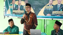 Jadi Pembicara LKM Himmah, Plh Wali Kota Tanjungbalai Berbagi Ilmu Tentang Membangun Karakter. (Dok-Foto)