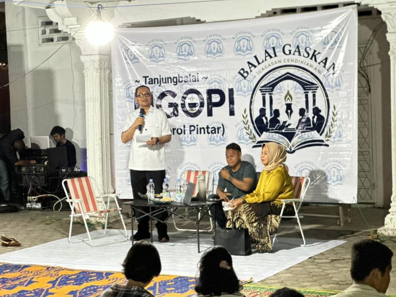 Balai GASKAN Gelar Ngobrol Pintar Bersama Plh Wali Kota Tanjungbalai dan Aktivis Pecinta Lingkungan. (Dok-Foto)