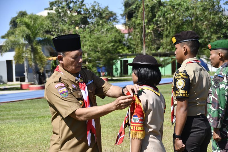 Dalam rangka mewujudkan generasi muda yang memiliki jiwa nasionalisme, kedisiplinan, serta kepemimpinan yang kuat untuk menyongsong Indonesia Emas 2045 (Dok-Poto)