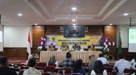Plh. Wali Kota Tanjungbalai Buka Sosialisasi Implementasi Peraturan Presiden Nomor 46 Tahun 2025 Bagi Penyedia Barang dan Jasa. (Dok-Foto)