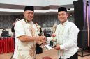 Wakil Bupati Tapanuli Tengah, Mahmud Efendi di Gedung Olahraga (GOR) Pandan pada Senin 25 Mei 2026. Setelah melalui kompetisi yang ketat antar 17 kecamatan (Dok-Poto)