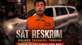 Satuan Reserse Kriminal (Satreskrim) Polres Tapanuli Tengah (Tapteng) berhasil mengungkap kasus dugaan tindak pidana penggelapan satu unit mobil milik korban bernama Dessy Hutagalung (Dok - Poto)