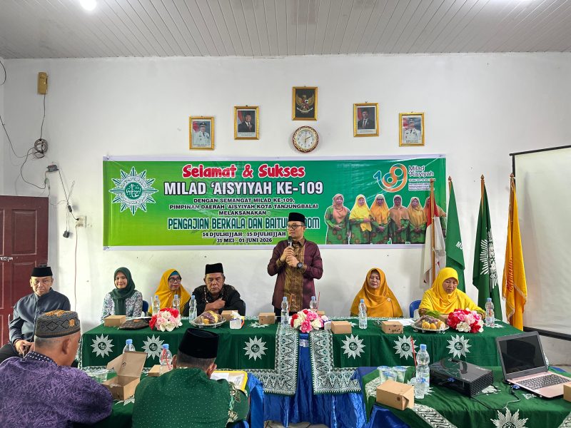 Plh. Wali Kota Tanjungbalai Hadiri Gebyar Milad ‘Aisyiyah Ke–10 dan Baitul Arqom II. (Dok-Foto)