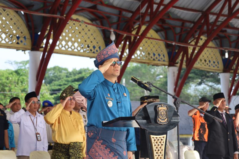 Plh. Wali Kota Tanjungbalai Inspektur Upacara Hari Lahir Pancasila 2026.  (Dok-Foto)
