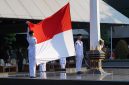 Upacara Peringatan Hari Lahir Pancasila Tahun 2026 di halaman Kantor Gubernur Jawa Tengah, ( Dok - Foto )