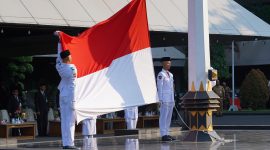 Upacara Peringatan Hari Lahir Pancasila Tahun 2026 di halaman Kantor Gubernur Jawa Tengah, ( Dok - Foto )