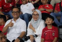 Usai Menonton Pertandingan Perdana Timnas U-19 Indonesia Kalahkan Myanmar 3-0, Plh. Wali Kota Tanjungbalai Berharap Timnas Bisa Raih Juara AFF U-19 2026.  (Dok-Foto)