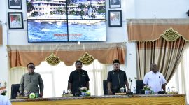 Bupati Tapanuli Tengah, Masinton Pasaribu, SH, MH, pada Selasa, 2 Juni 2026, menghadiri Rapat Paripurna Dewan Perwakilan Rakyat Daerah (DPRD) Kabupaten Tapanuli Tengah (Tapteng)(Dok-Poto)