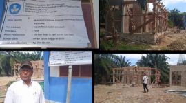 Bantuan Pemerintah Revitalisasi Satuan Pendidikan Usia Dini di Desa Rawa Makmur Kecamatan Kolang Tapteng (Dok-Poto)
