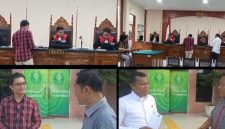 Berjalanya sidang perkara sengketa lahan warga yang bernama Faogoaro Gulo dengan Totonafo Nduru yang berujung berlanjut sidang sampai tiga kali di Pengadilan Negeri Sibolga masih berlanjut. Di tengah proses hukum yang berjalan(Dok-Poto)