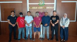 Tim TABUR Kejati Sumut dan Tim Intelijen Kejari Tanjungbalai Berhasil Amankan DPO Terpidana Penggelapan.  (Dok-Foto)