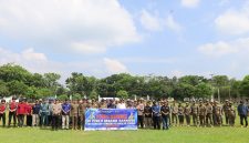 Plh. Wali Kota Pimpin Apel Patroli Gabungan Pencegahan dan Pemberantasan Narkoba di Pintu Masuk Serta Penanggulangan Kenakalan Remaja (Geng Motor) di Kota Tanjungbalai. (Dok-Foto)