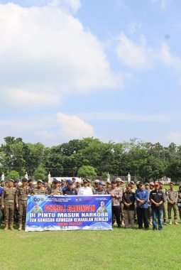 Plh. Wali Kota Pimpin Apel Patroli Gabungan Pencegahan dan Pemberantasan Narkoba di Pintu Masuk Serta Penanggulangan Kenakalan Remaja (Geng Motor) di Kota Tanjungbalai