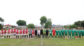 Laga Persahabatan, PS Korpri Tanjungbalai Senior Kalah Atas PS Korpri Binjai Dengan Skor 4-3, Tim Junior di Menangkan PS Korpri Tanjungbalai dengan Skor 1-0.  (Dok-Foto)
