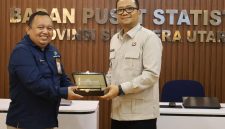 Kunker Plh. Wali Kota Tanjungbalai ke BPS Sumut Bahas Sinkronisasi IKK Dorong Penerapan Fiskal Daerah. (Dok-Foto)