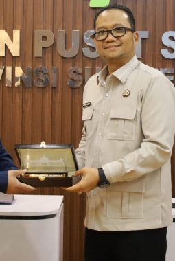 Kunker Plh. Wali Kota Tanjungbalai ke BPS Sumut Bahas Sinkronisasi IKK Dorong Penerapan Fiskal Daerah.