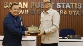 Kunker Plh. Wali Kota Tanjungbalai ke BPS Sumut Bahas Sinkronisasi IKK Dorong Penerapan Fiskal Daerah. (Dok-Foto)