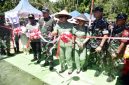 Peresmian jembatan tersebut dilakukan langsung oleh Kepala Staf Angkatan Darat (KASAD) Jenderal TNI Maruli Simanjuntak bersama Bupati Tapanuli Tengah Masinton Pasaribu, S.H., M.H., disaksikan Wakil Bupati Tapanuli Tengah Mahmud Efendi Lubis (Dok-Poto)