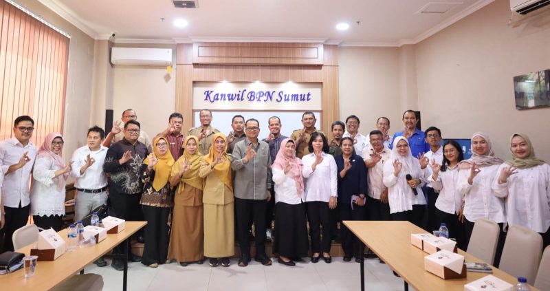 Pemko Tanjungbalai Hadiri Rapat Persiapan Neraca Penatagunaan Tanah (NPGT) Kecamatan WP3WT Provinsi Sumatera Utara Tahun 2026.  (Dok-Foto)
