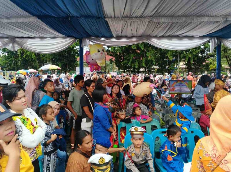 Siap Bersekolah yang dirangkai dengan Karnaval Pendidikan Anak Usia Dini (PAUD) se-Kota Sibolga (Dok-Poto)