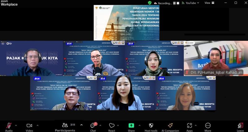 Acara webinar dibuka dengan Opening Speech yang disampaikan oleh Bapak Dr. Jhon Eddy, S.E., S.H.,M.H., M.Kn., BKP., CTA., selaku Praktisi Hukum & Pajak, dalam penyampaian opening speechnya. (Dok-Foto)