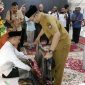 Pemko Tanjungbalai Bersama Forkopimda Upah-upah Wali Kota Mahyaruddin Sepulang Menunaikan Ibadah Haji. (Dok-Foto)