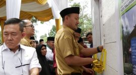 Wali Kota Tanjungbalai Resmikan Rumah Layak Huni Baznas. (Dok-Foto)