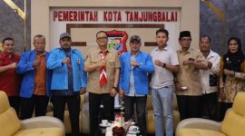Wakil Wali Kota Tanjungbalai Terima Audiensi dan Kunjungan Silaturahmi DPD KNPI. (Dok-Foto)
